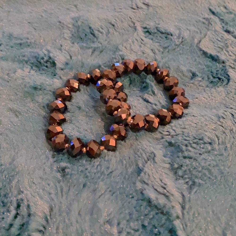 Black Bracelet Set